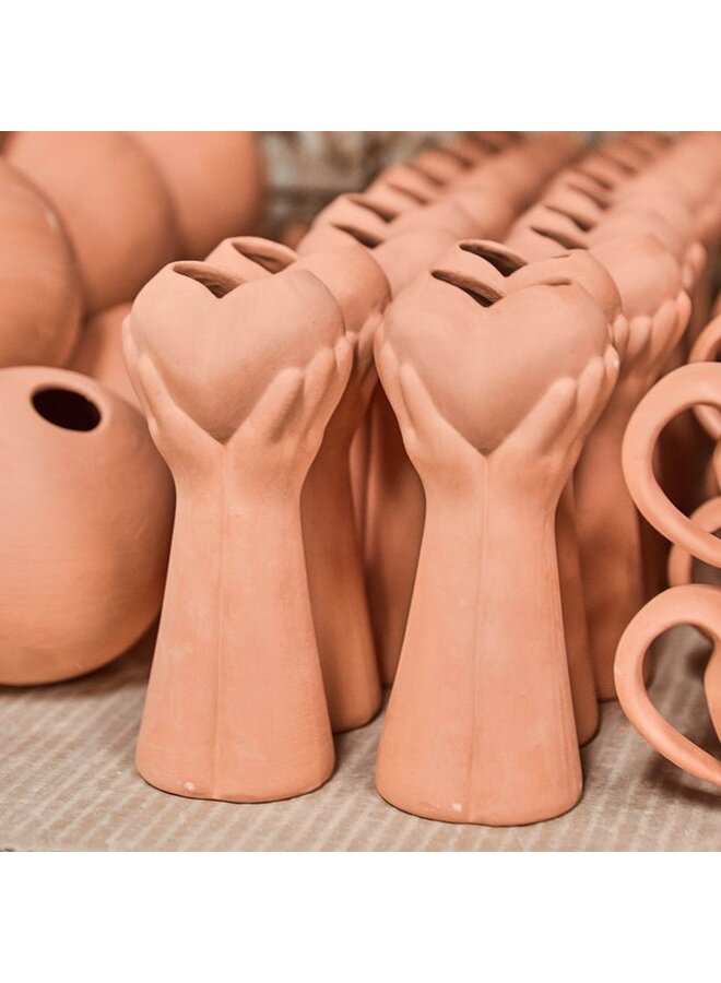 Collectors Series: Vase Edition - Heart & Hand Vase