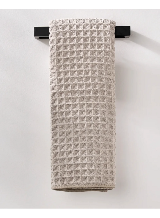 Taupe Waffle Hand Towel
