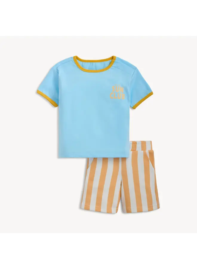 Sun Club Tee/Short Set -