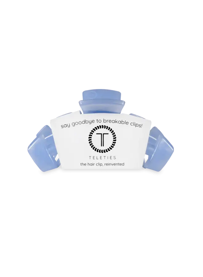 Classic Hair Clip - Small - Blue Lagoon