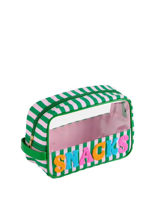 Snacks Zip Pouch - Green