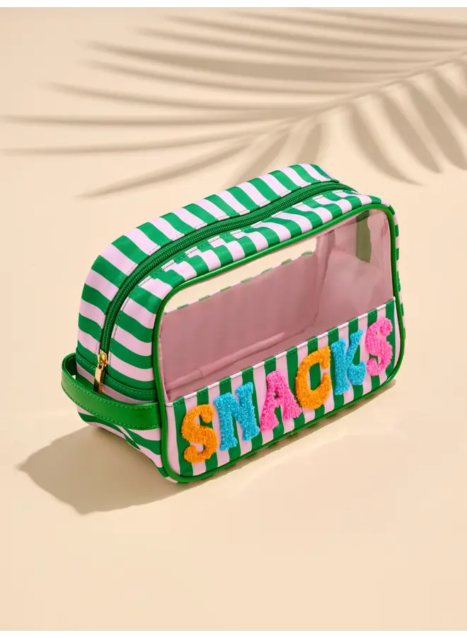 Snacks Zip Pouch - Green