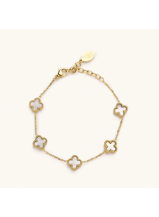 Mini White Flora Bracelet