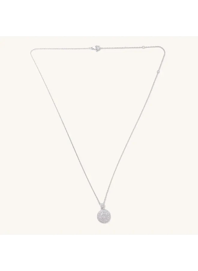 Antique Crystal Necklaces- Silver