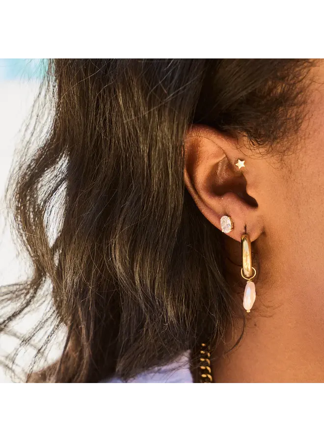 Emily Studs - Cushion Cut