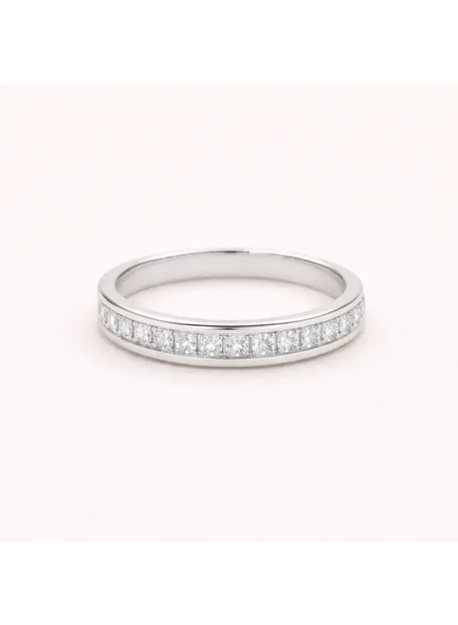 Krista Crystal Band Ring -