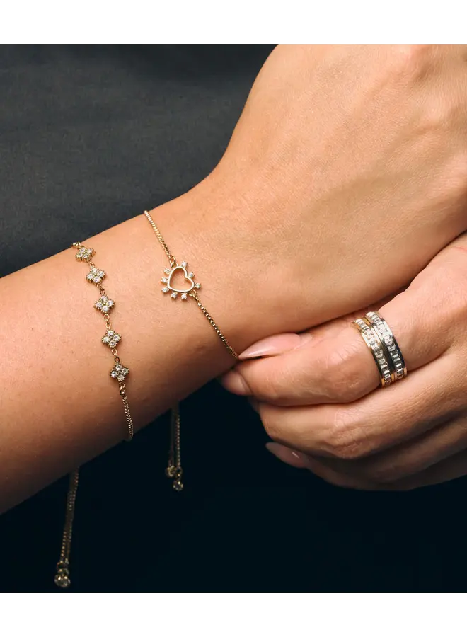 Krista Crystal Band Ring -