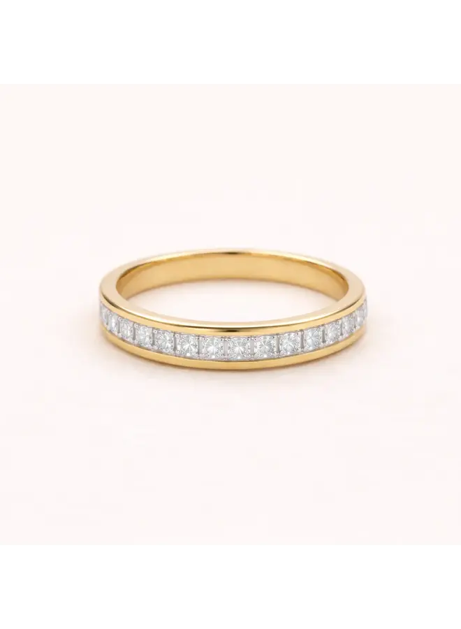Krista Crystal Band Ring -