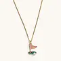 Gold 18th Hole Necklace