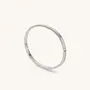 Mini Corinne Silver Bangle Bracelet