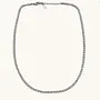 Stella Silver Tennis Necklace