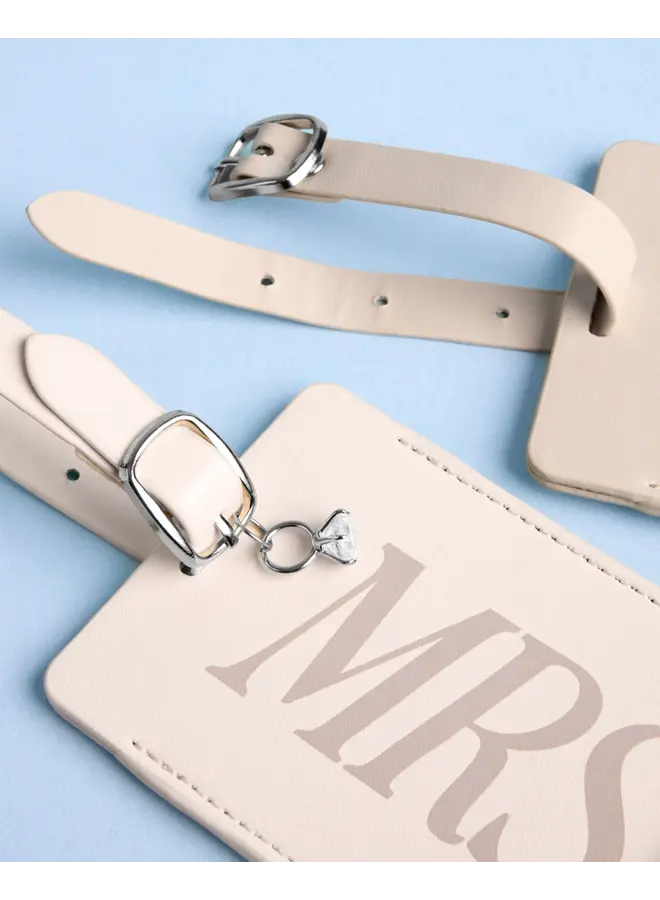 Mr. & Mrs. Luggage Tags