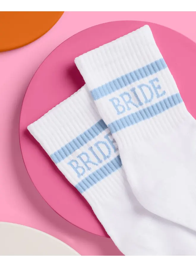 Blue Bride Socks