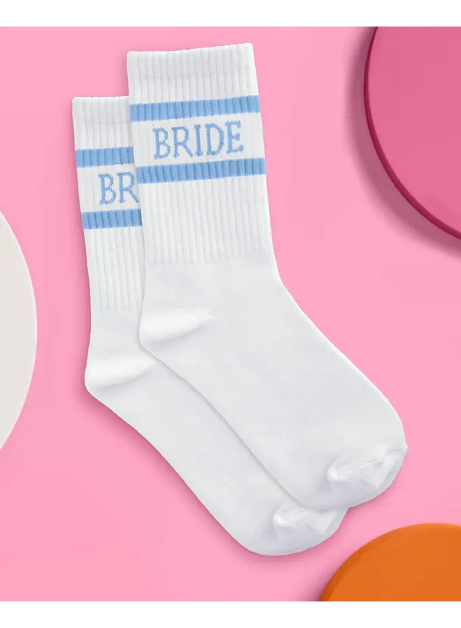 Blue Bride Socks