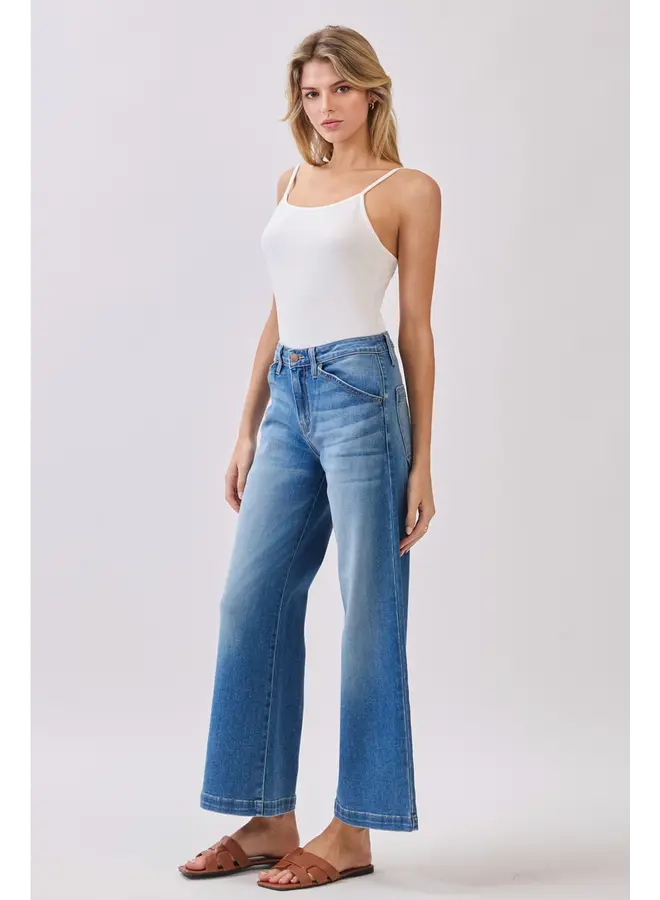 Genoa Slant Pocket Crop Jean - Medium -