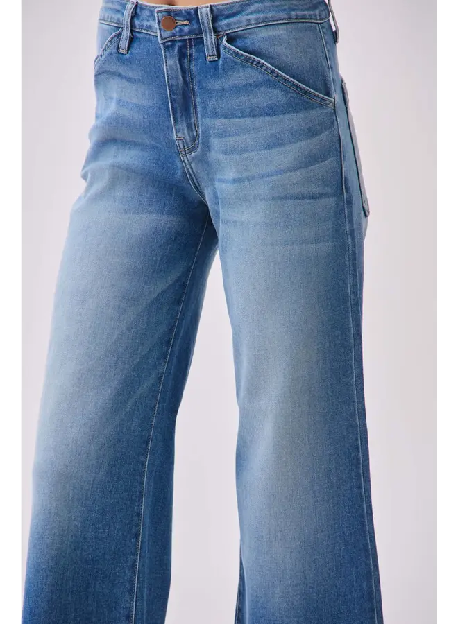 Genoa Slant Pocket Crop Jean - Medium -