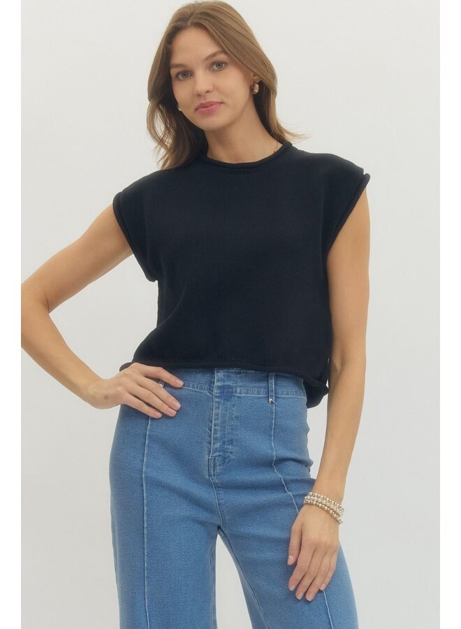 Short Sleeve Spring Sweater -