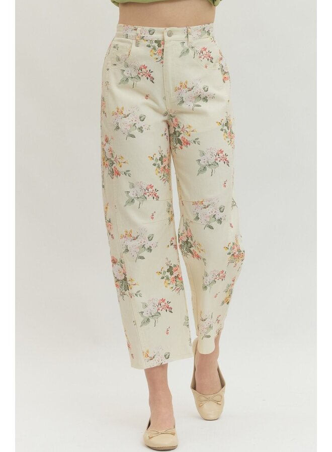 Floral Pants -