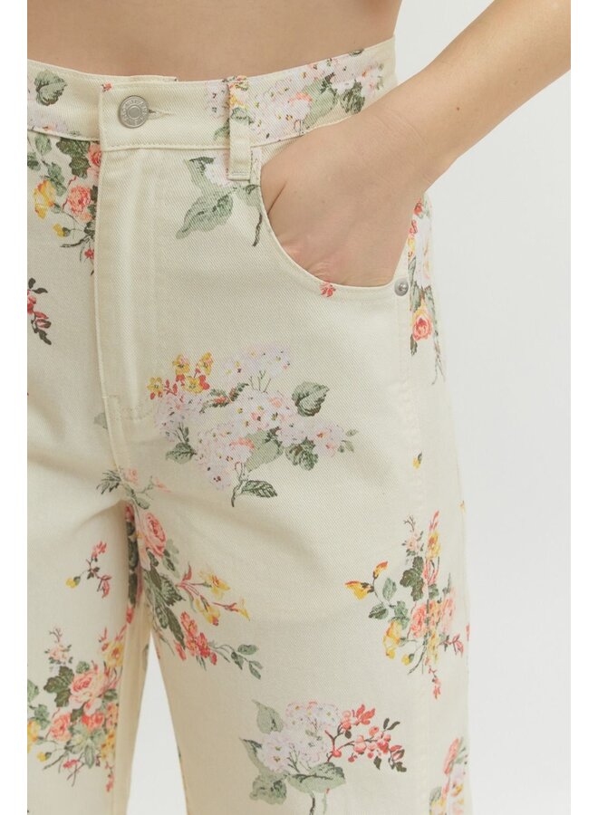 Floral Pants -