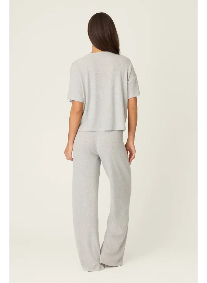Textured Essentials PJ Set -