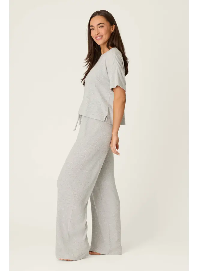 Textured Essentials PJ Set -