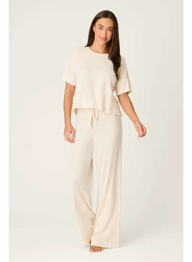 Textured Essentials PJ Set -