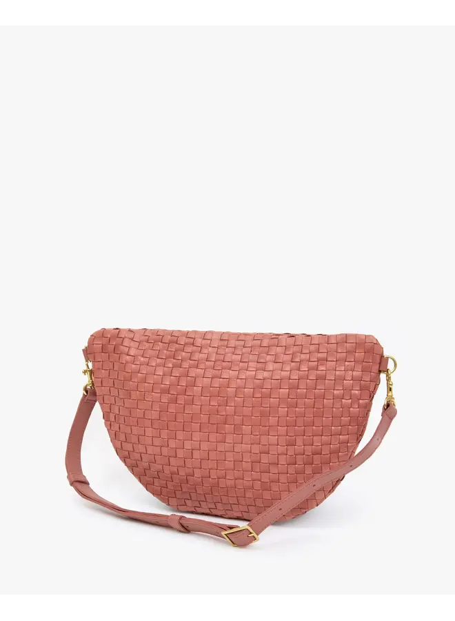 Grande Fanny - Woven Checker - Rose Clay