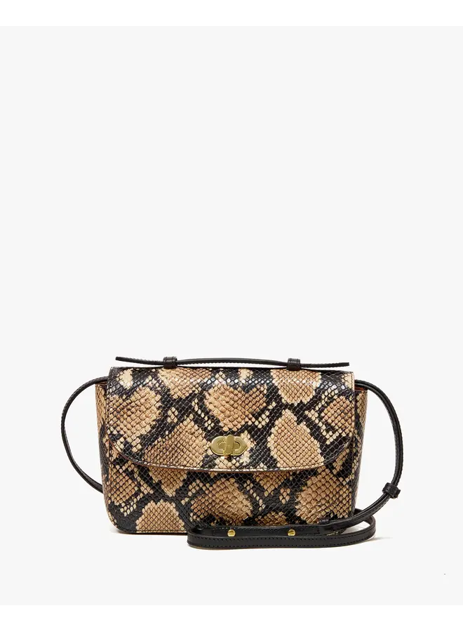 Kathryn Handbag- Desert Snake - Tan