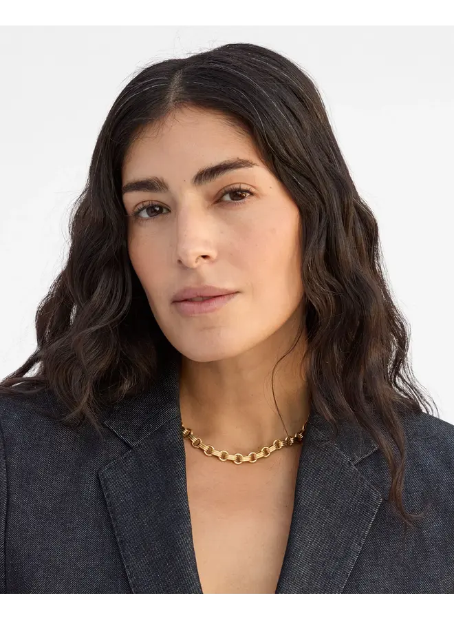 Le Story Chain Necklace - Vintage Gold
