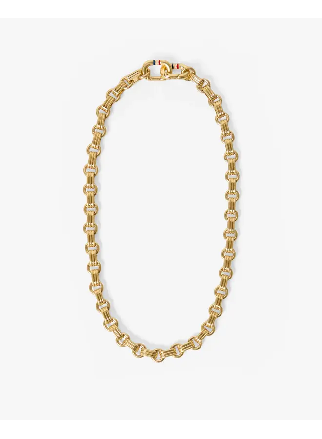 Le Story Chain Necklace - Vintage Gold