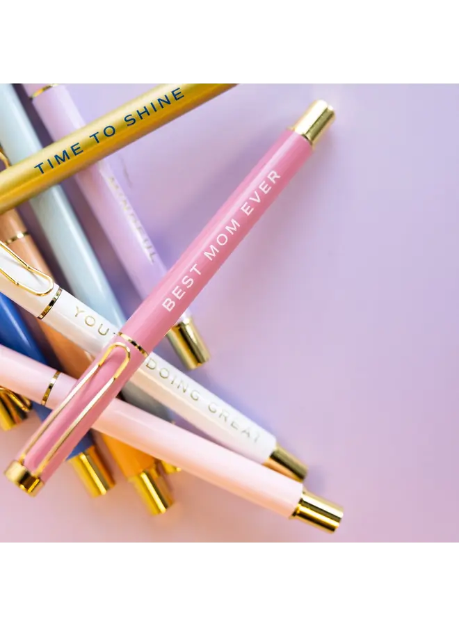 Best Mom Ever Metal Pen Set