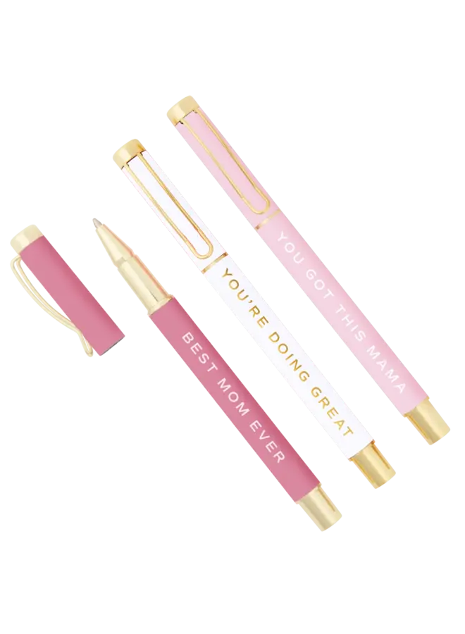 Best Mom Ever Metal Pen Set