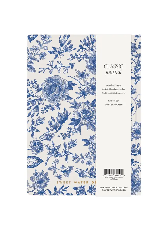 Blue Delft Notes Journal