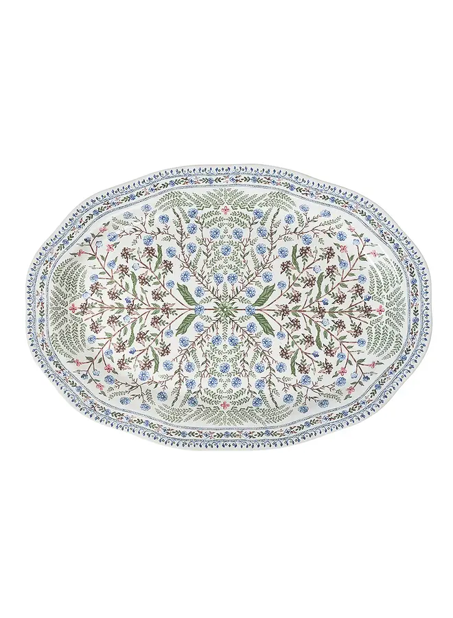 Villa Seville 17" Platter - Chambray