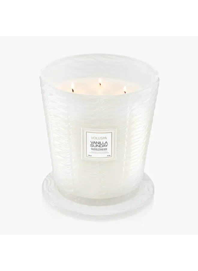 5 Wick Hearth Candle - Vanilla Sunday