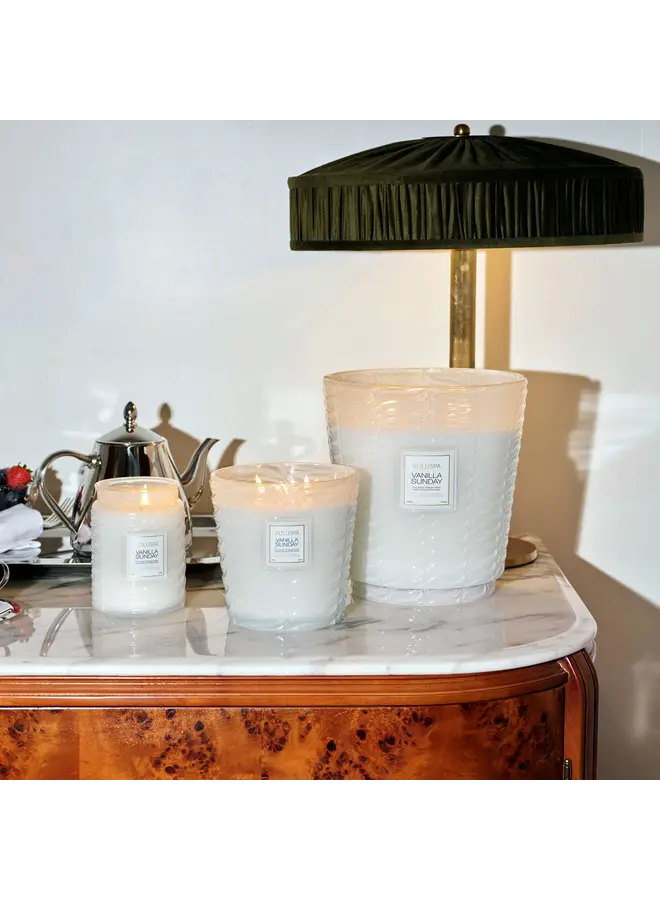 Vanilla Sunday 3 Wick Hearth Candle