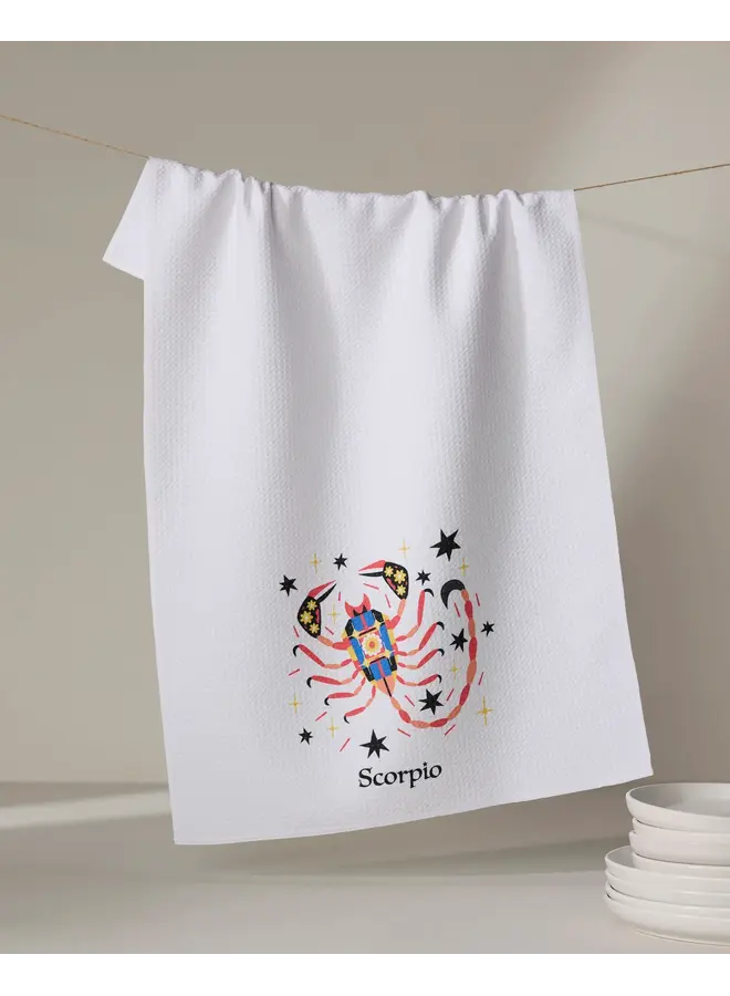 Scorpio Tea Towel