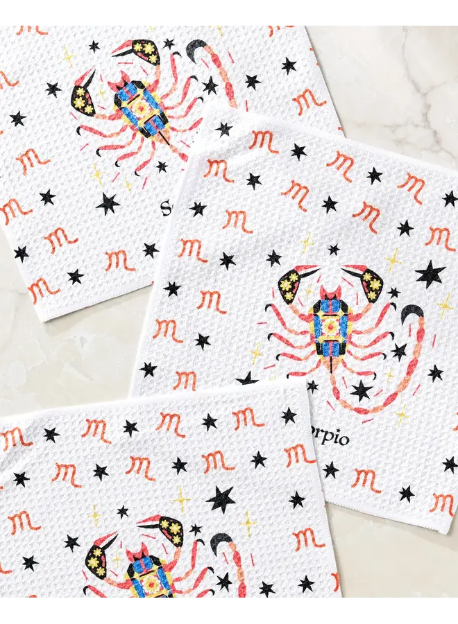 Scorpio Dishcloth Set