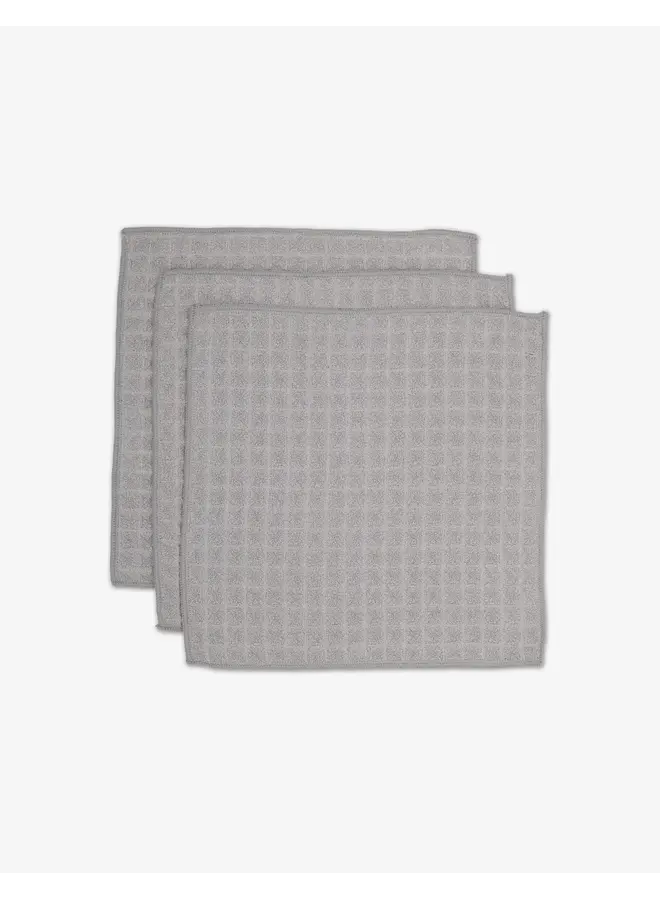 Stone Waffle Washcloth Set