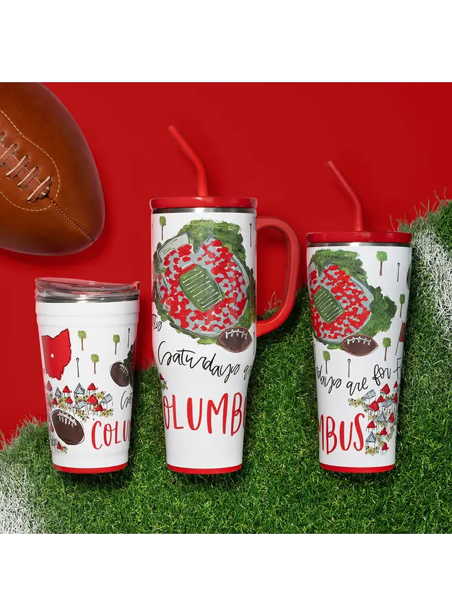 Saturdays in Columbus Party Cup 24oz