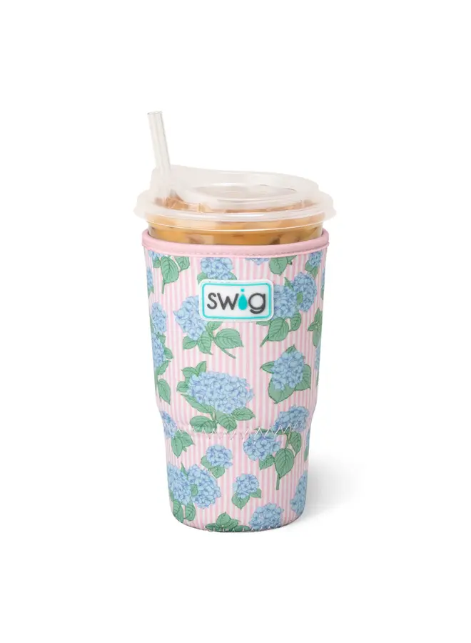 Hydrangeas Iced Cup Coolie (Large)