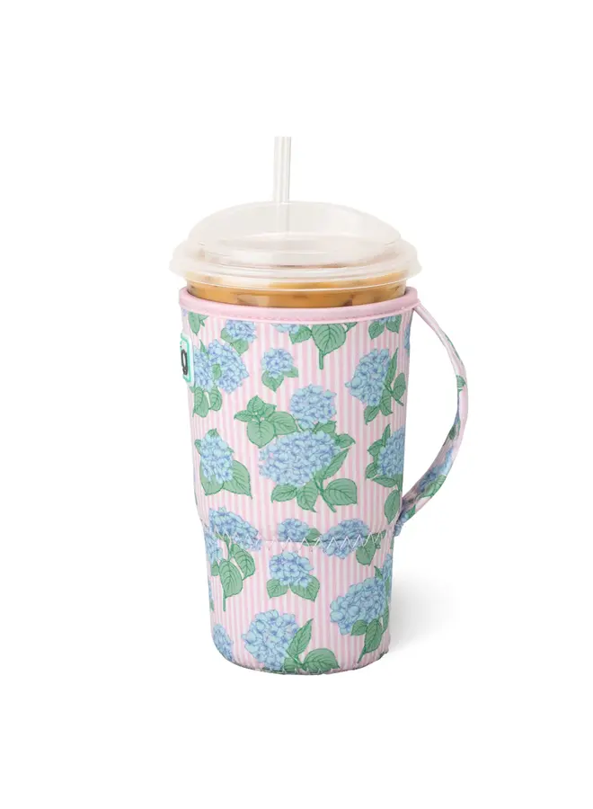Hydrangeas Iced Cup Coolie (Large)