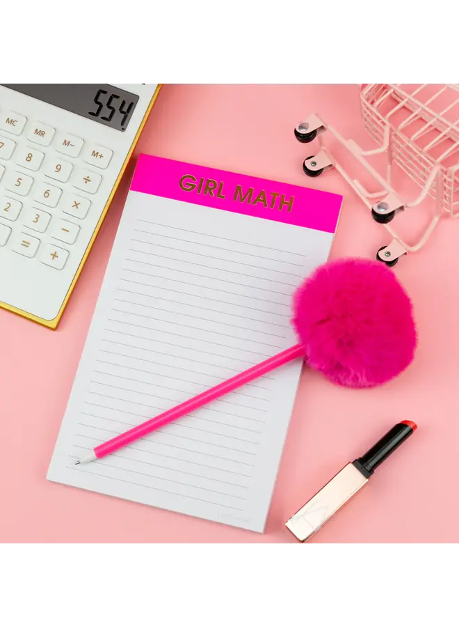 Girl Math Notepad