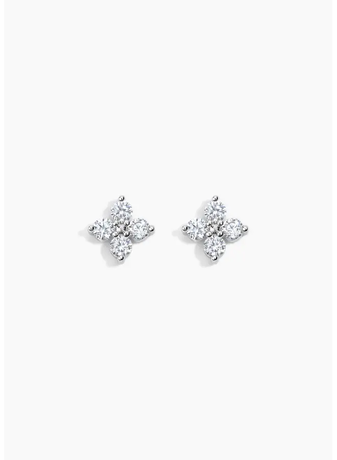 Bella Studs - Silver