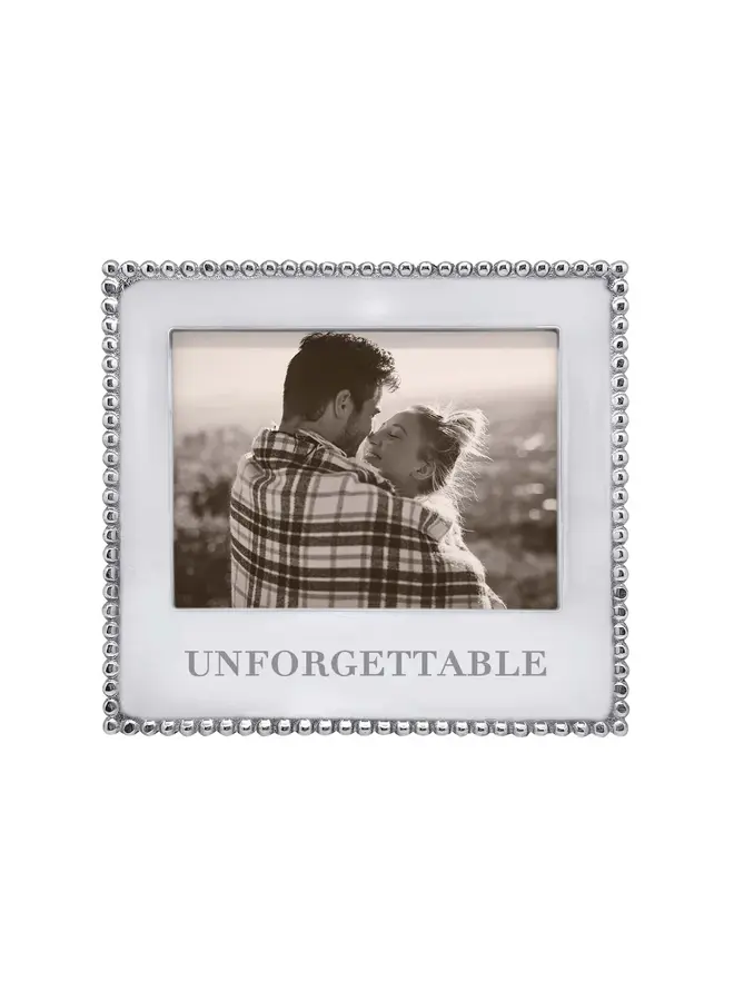 UNFORGETTABLE Beaded 5x7 Frame