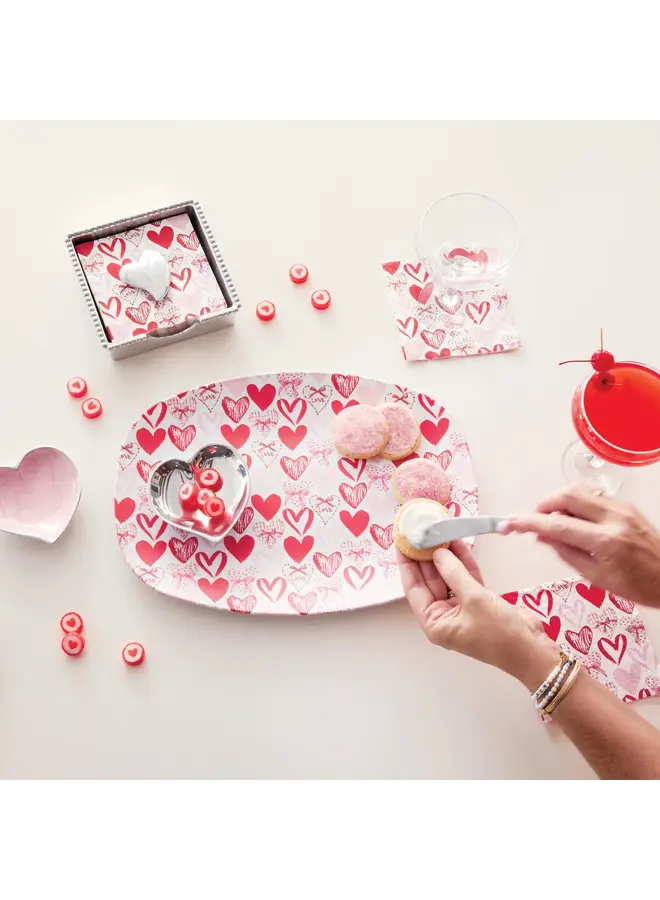 Pink Heart Trinket Dish