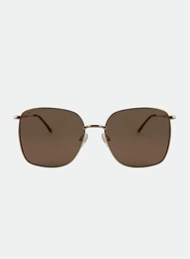 Florence Sunglasses - Gold/Brown