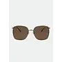 Florence Sunglasses - Gold/Brown