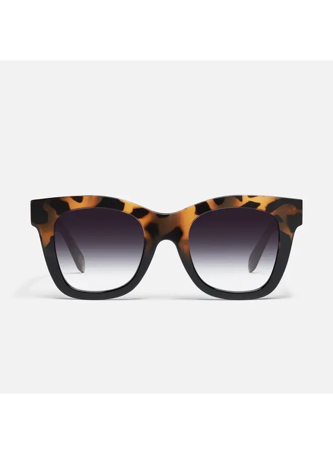 After Hours Sunglasses -  Tort to Black/Black Fade Lens