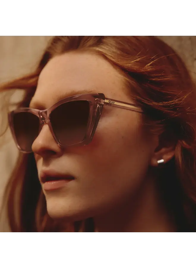 Set in Stone Sunglasses - Doe/Rose Brown